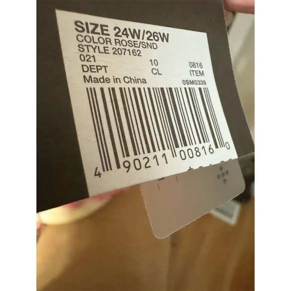 Merona Womens Cardigan Plus Size 24/26 Pink V-Neck Button Down Cardigan Sweater - Picture 9 of 10